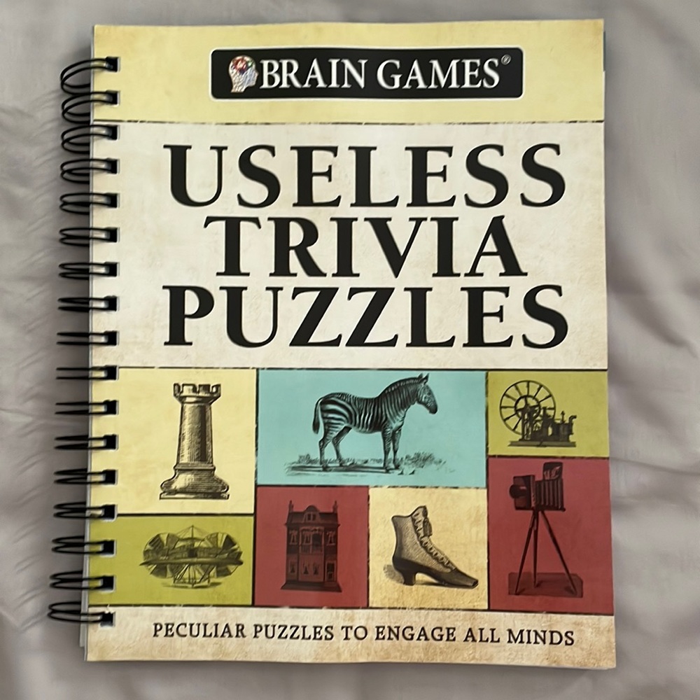 Useless Trivia Puzzles Book